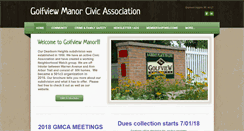 Desktop Screenshot of golfviewmanor.org